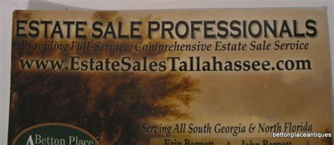Information is not guaranteed and should be independently verified. . Estate sales tallahassee